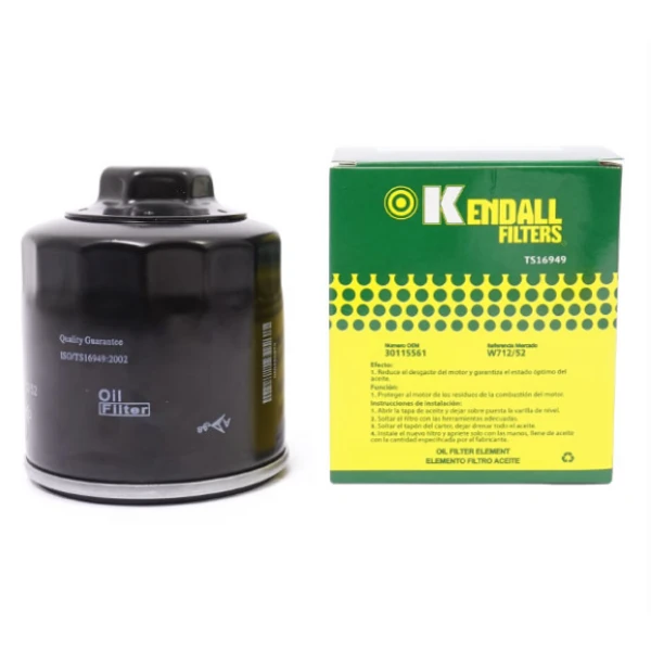 FILTRO ACEITE W712/52 - KENDALL FILTERS - Filtros De Aceite | ClickRepuestos